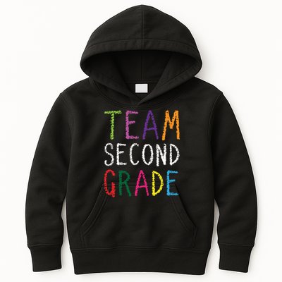2nd Team Second Grade Kids Hoodie