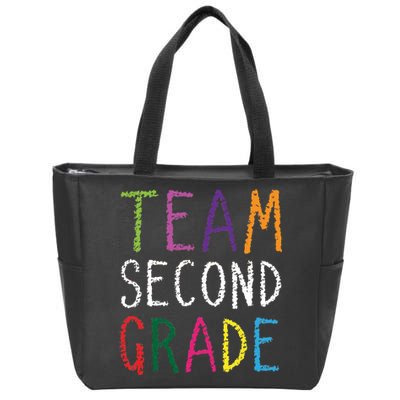 2nd Team Second Grade Zip Tote Bag