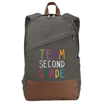 2nd Team Second Grade Cotton Canvas Backpack