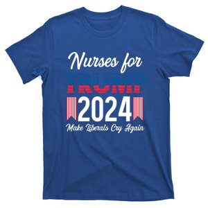 2024 Nurse For Trump Great Gift Great Gift T-Shirt