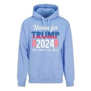 2024 Nurse For Trump Great Gift Great Gift Unisex Surf Hoodie