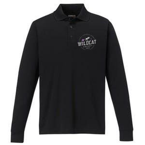 2024 Northwest Suburban Astronomers Wildcat Star Party Performance Long Sleeve Polo