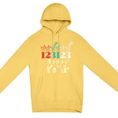 2024 New Years Eve 123123 Cute Gift Premium Pullover Hoodie