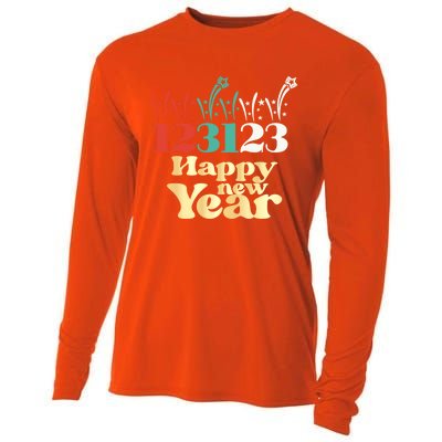 2024 New Years Eve 123123 Cute Gift Cooling Performance Long Sleeve Crew