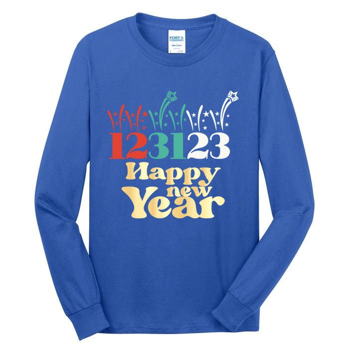 2024 New Years Eve 123123 Cute Gift Tall Long Sleeve T-Shirt