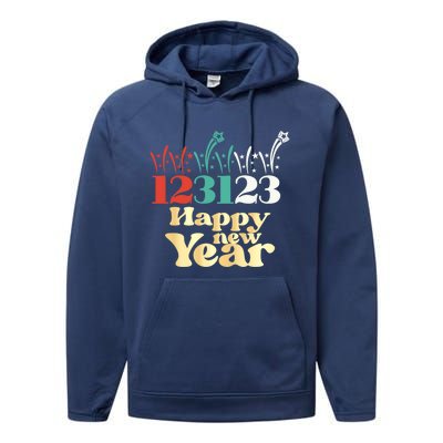 2024 New Years Eve 123123 Cute Gift Performance Fleece Hoodie