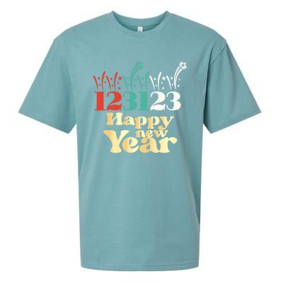 2024 New Years Eve 123123 Cute Gift Sueded Cloud Jersey T-Shirt