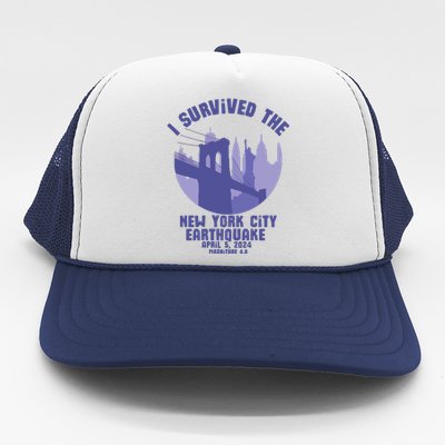 2024 New York City Earthquake Survivor Trucker Hat