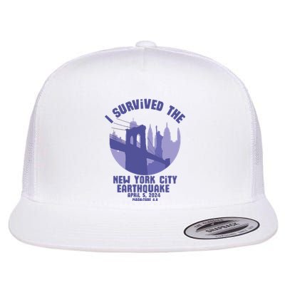 2024 New York City Earthquake Survivor Flat Bill Trucker Hat