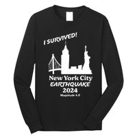 2024 New York City Earthquake Survivor Natural Disaster Long Sleeve Shirt