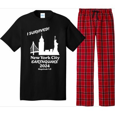 2024 New York City Earthquake Survivor Natural Disaster Pajama Set