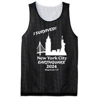 2024 New York City Earthquake Survivor Natural Disaster Mesh Reversible Basketball Jersey Tank