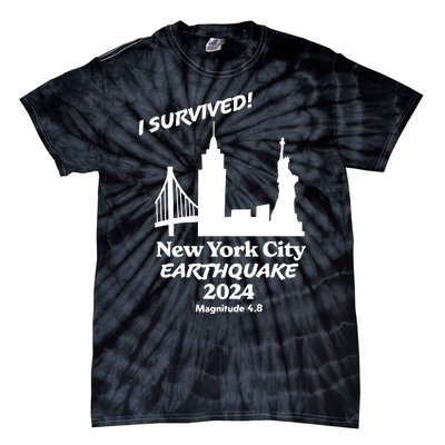 2024 New York City Earthquake Survivor Natural Disaster Tie-Dye T-Shirt