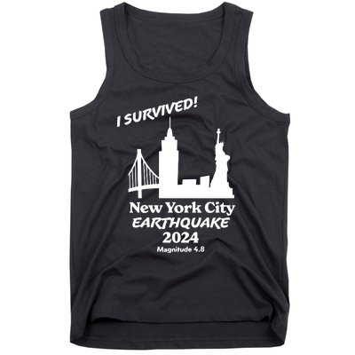 2024 New York City Earthquake Survivor Natural Disaster Tank Top