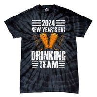 2024 New Year's Eve Drinking Team Fun New Years Party Tie-Dye T-Shirt