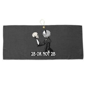 2b Or Not 2b Large Microfiber Waffle Golf Towel