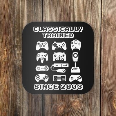 2003 Old School Video Game Theme Birthday Coaster