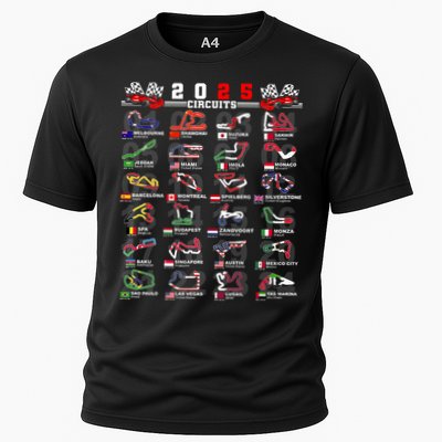 2025 Open Wheel Formula Racing World Circuits Race Tracks Performance Shirt