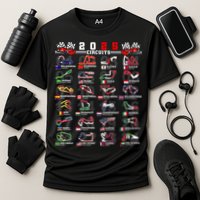 2025 Open Wheel Formula Racing World Circuits Race Tracks Performance Shirt