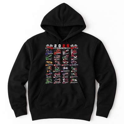 2025 Open Wheel Formula Racing World Circuits Race Tracks Hoodie