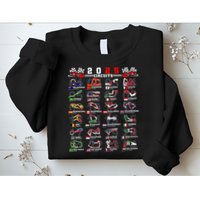2025 Open Wheel Formula Racing World Circuits Race Tracks Sweatshirt