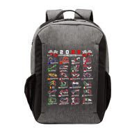 2025 Open Wheel Formula Racing World Circuits Race Tracks Vector Backpack