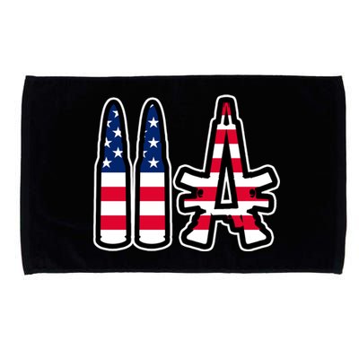 2A Patriotic Microfiber Hand Towel