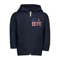 2A Patriotic Toddler Zip Fleece Hoodie