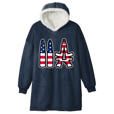 2A Patriotic Hooded Wearable Blanket