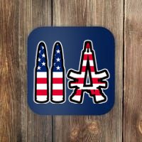 2A Patriotic Coaster