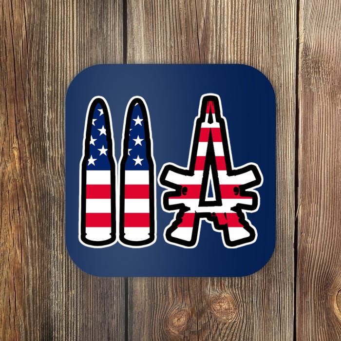 2A Patriotic Coaster