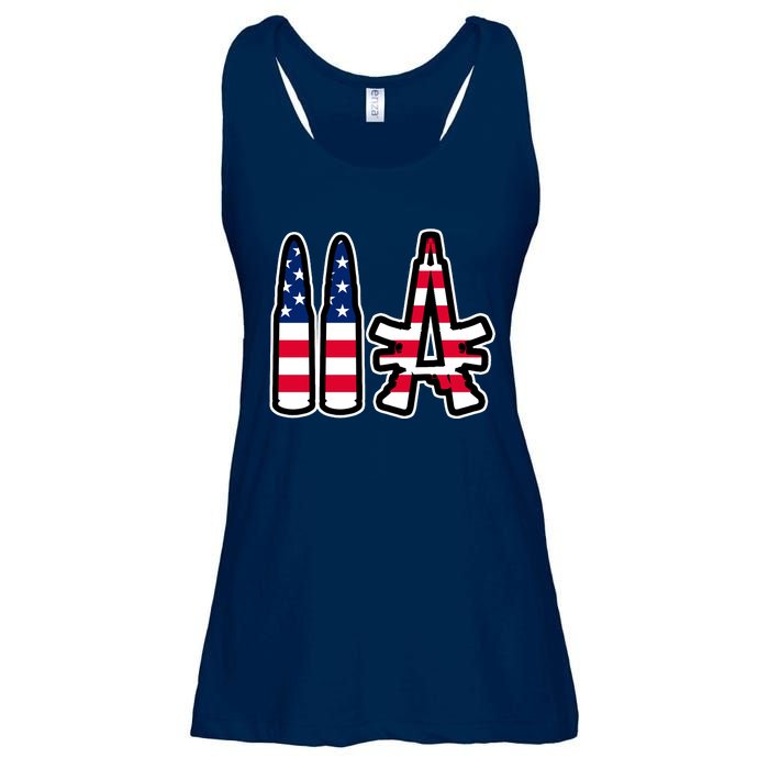 2A Patriotic Ladies Essential Flowy Tank