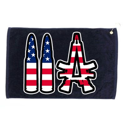 2A Patriotic Grommeted Golf Towel