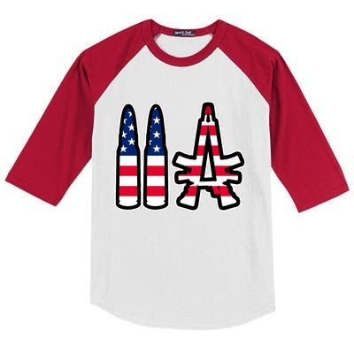 2A Patriotic Kids Colorblock Raglan Jersey