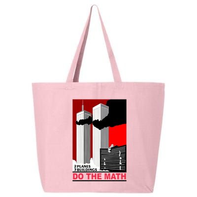 2 Planes 3 Buildings Do The Math 25L Jumbo Tote