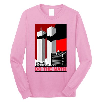 2 Planes 3 Buildings Do The Math Long Sleeve Shirt