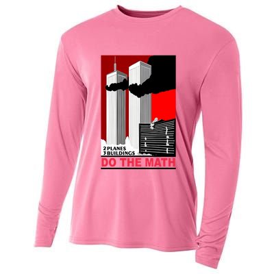 2 Planes 3 Buildings Do The Math Cooling Performance Long Sleeve Crew