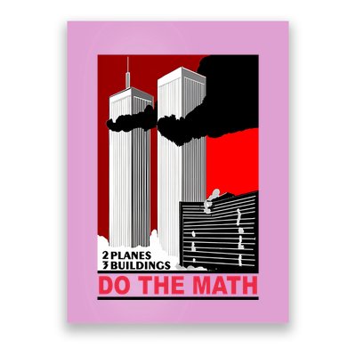 2 Planes 3 Buildings Do The Math Poster