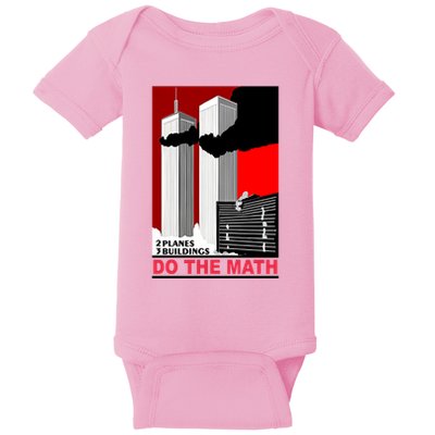 2 Planes 3 Buildings Do The Math Baby Bodysuit