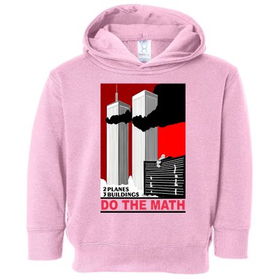 2 Planes 3 Buildings Do The Math Toddler Hoodie