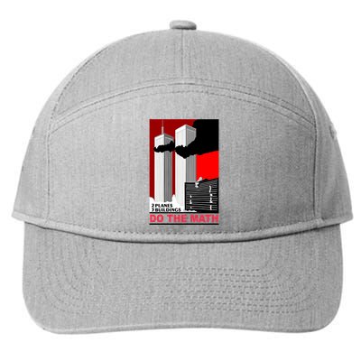 2 Planes 3 Buildings Do The Math 7-Panel Snapback Hat