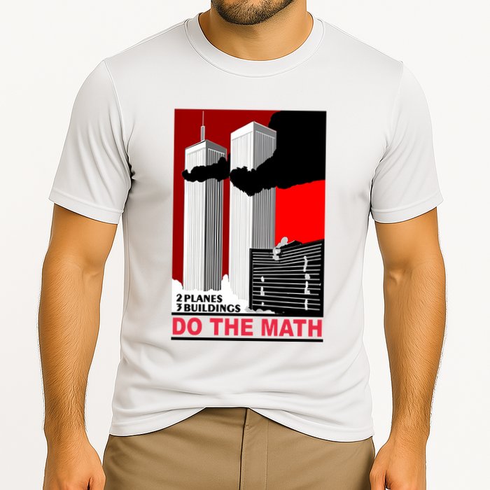 2 Planes 3 Buildings Do The Math Performance Shirt