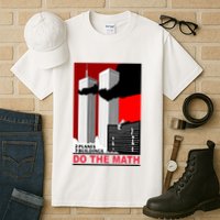 2 Planes 3 Buildings Do The Math Tall T-Shirt