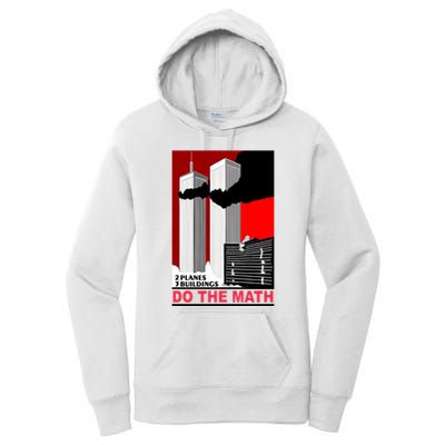 2 Planes 3 Buildings Do The Math Women's Pullover Hoodie