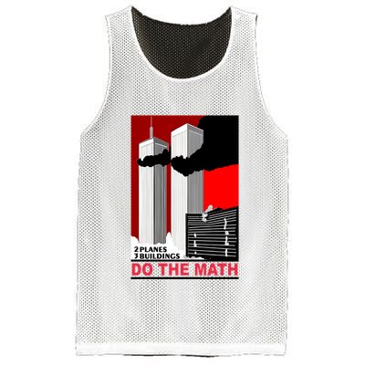 2 Planes 3 Buildings Do The Math Mesh Reversible Basketball Jersey Tank