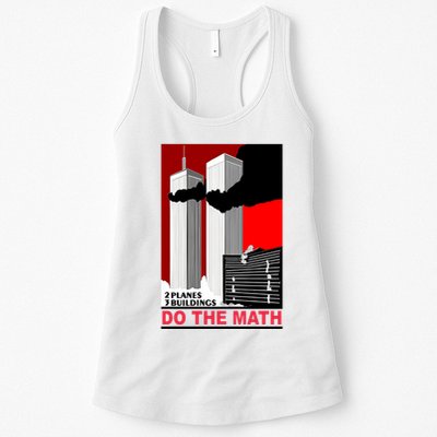 2 Planes 3 Buildings Do The Math Womens Tank Top
