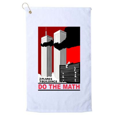 2 Planes 3 Buildings Do The Math Golf Towel