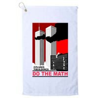 2 Planes 3 Buildings Do The Math Golf Towel