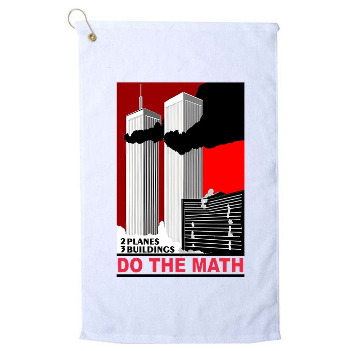 2 Planes 3 Buildings Do The Math Golf Towel