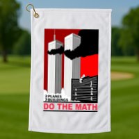 2 Planes 3 Buildings Do The Math Golf Towel